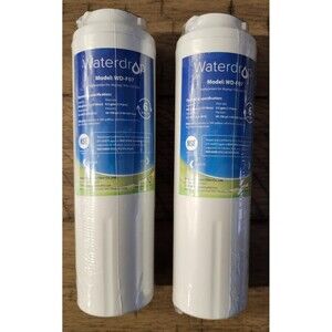 2 Pack Waterdrop WD-F07 Water Filter Replacement for Maytag UKF8001 New Sealed